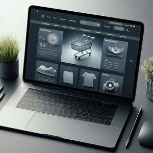 sleek, modern eCommerce website